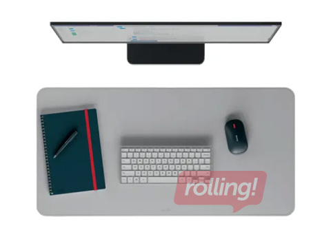 Desk Mat Leitz Large, 80x40 cm, light grey