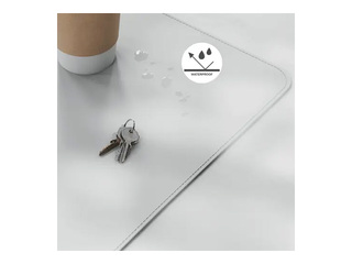 Desk Mat Leitz Large, 80x40 cm, light grey