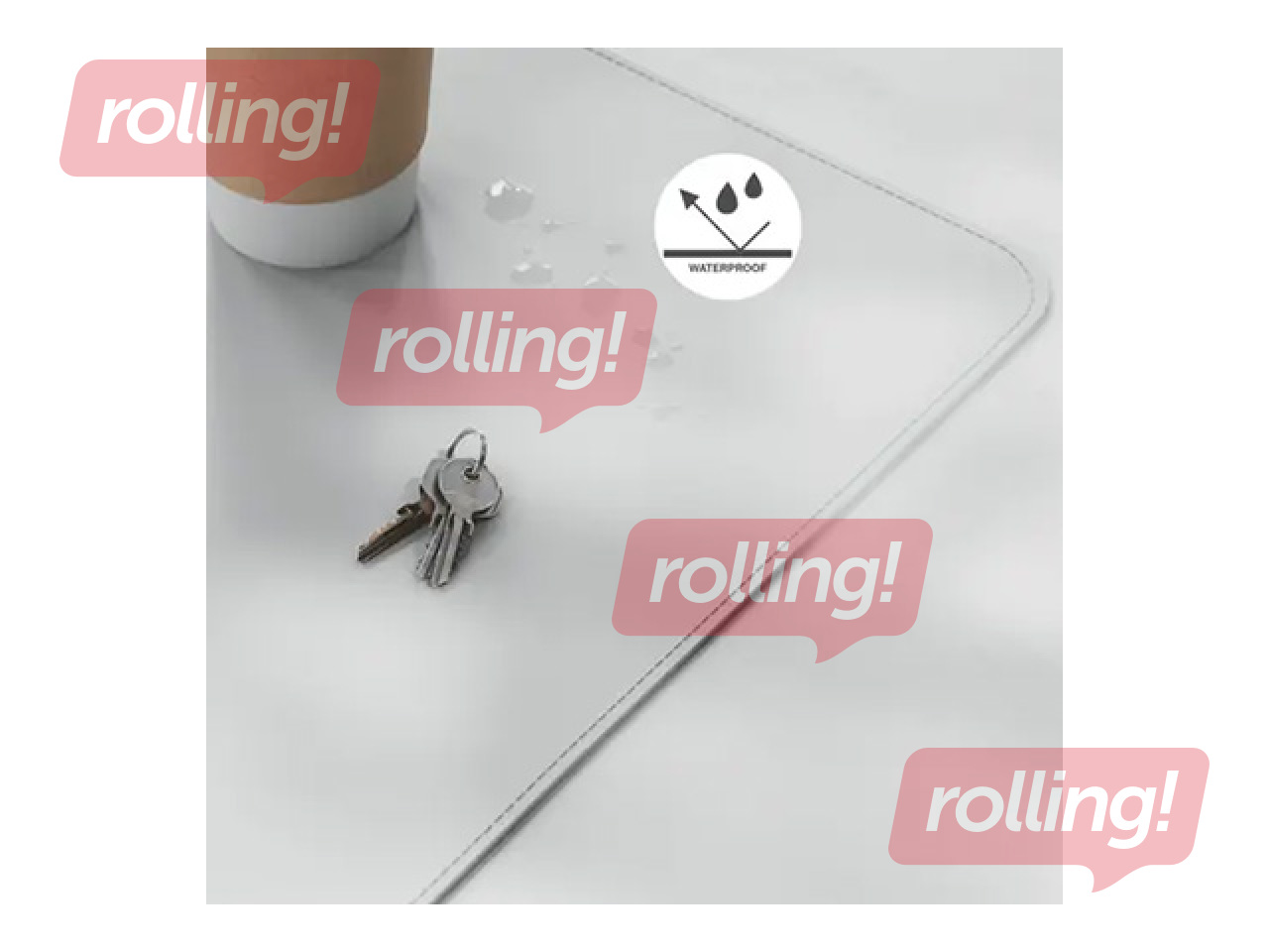 Lauakate Leitz Large, 80x40 cm, helehall