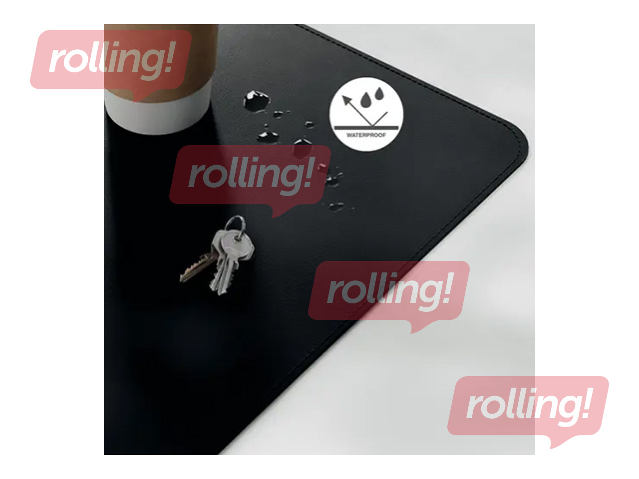 Настольное покрытие Leitz Large, 80x40 см, чёрное