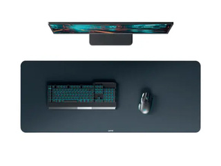 Desk mat Leitz Extra Large Gaming Mat, 100x40cm, dark grey