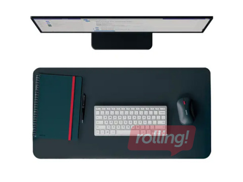 Настольный коврик Leitz Large Leather Desk Mat, 70x36см, тёмно-серый