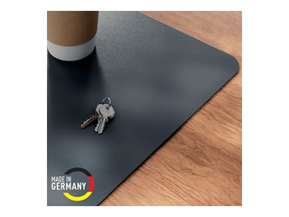 Настольный коврик Leitz Large Leather Desk Mat, 70x36см, тёмно-серый