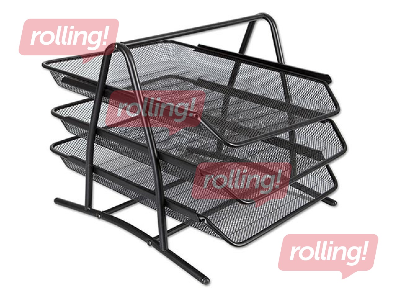 Document shelf kit Concorde, metal, black