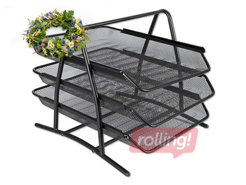 Dokumendisahtlite komplekt Concorde, metall, must + Jaanipäeva kingitus!