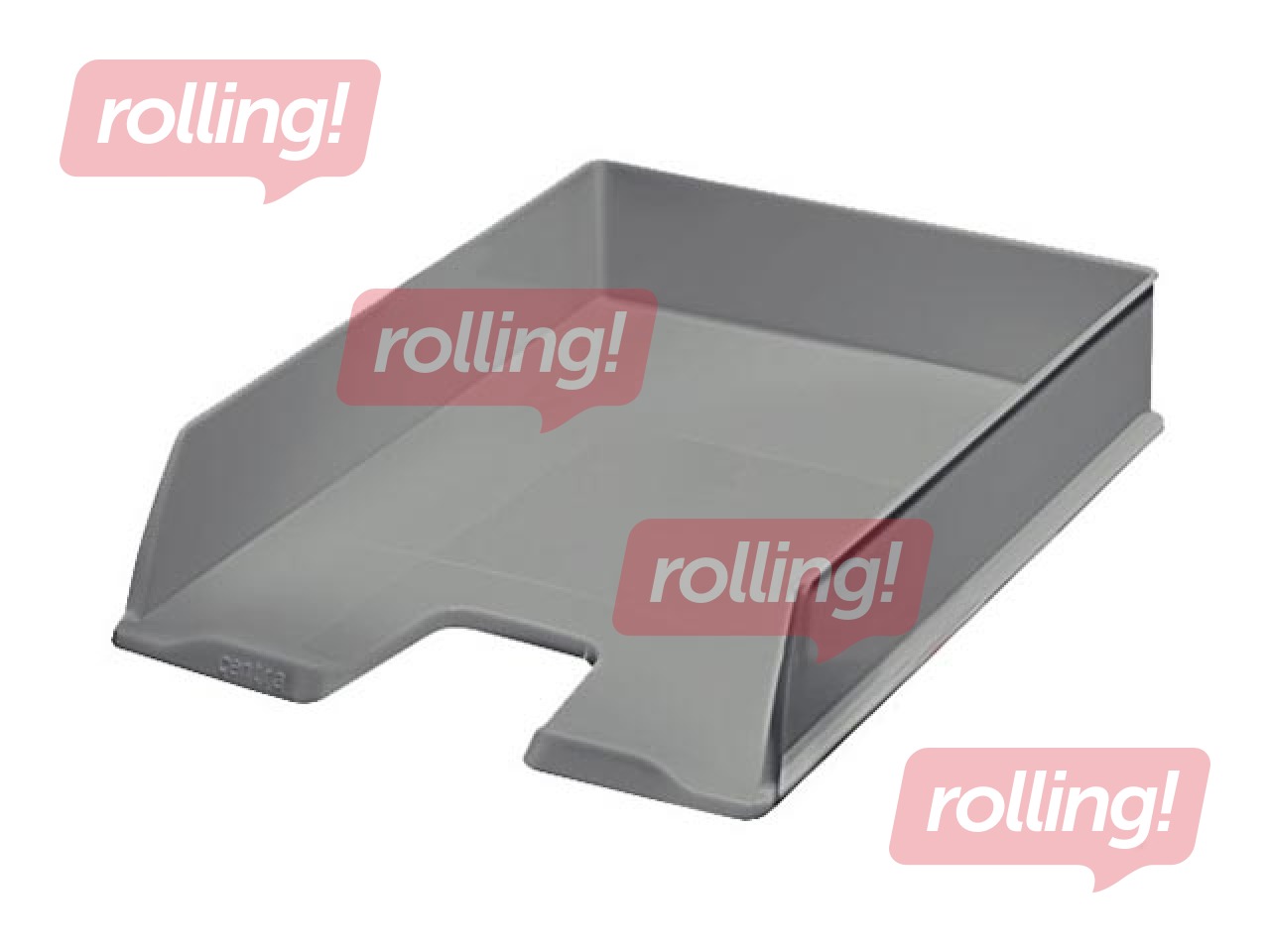 Letter tray Centra, grey