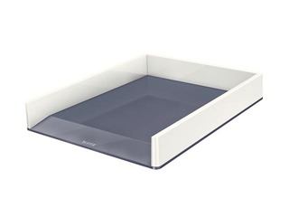 Letter tray Leitz WOW, white/grey + GIFT! Buy letter trays Leitz WOW and receive a gift!
