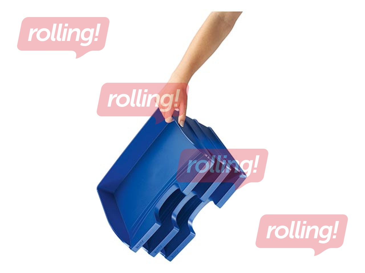 Dokumendisahtel Leitz Plus, A4, maastik, sinine