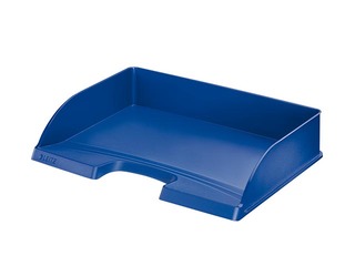 Letter tray Leitz Plus, A4, landscape, blue