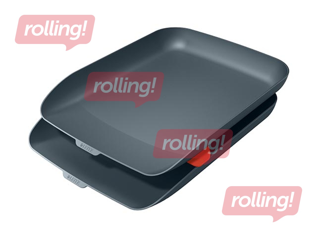 Leitz Cosy Letter Tray, Set of 2, velvet grey