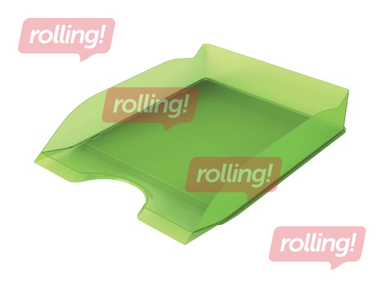 Letter tray Basic Durable Basic, transparent light green