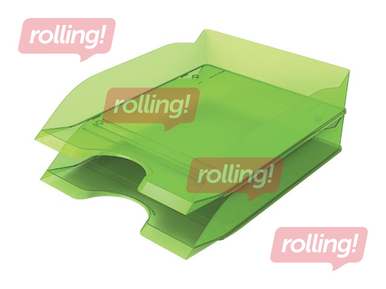 Letter tray Basic Durable Basic, transparent light green