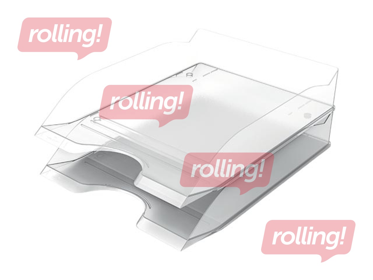 Letter tray Basic Durable Basic, transparent
