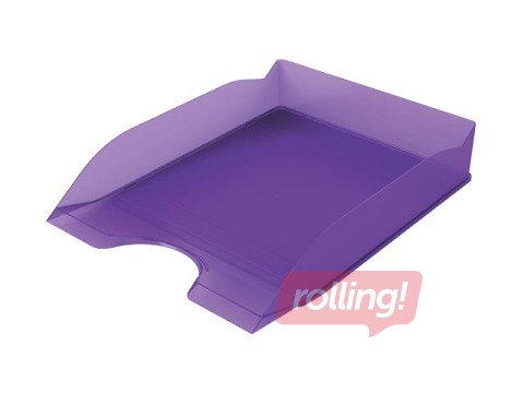 Letter tray Basic Durable Basic, transparent purple