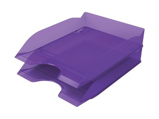 Letter tray Basic Durable Basic, transparent purple