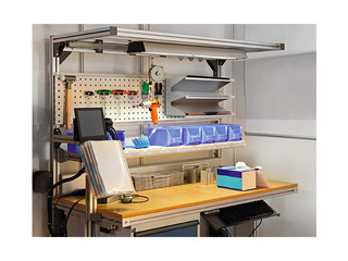 Document tray set, Durable, opening at the wider side, grey, A4