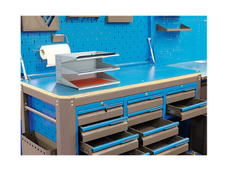 Dokumendialuse komplekt, Durable, avamine laiemalt poolt, hall, A4