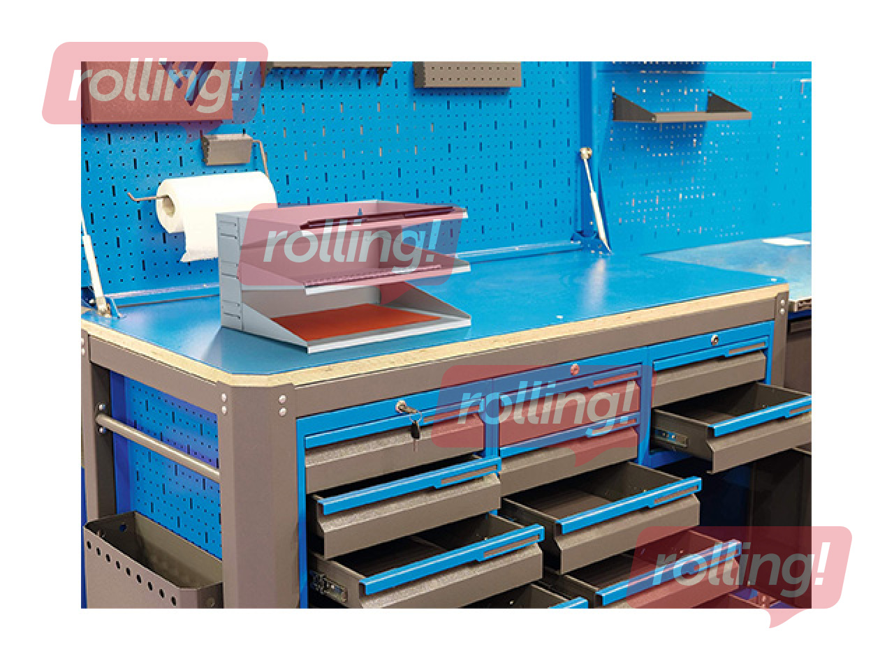 Dokumendialuse komplekt, Durable, avamine laiemalt poolt, hall, A4