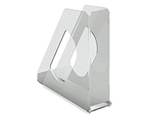 Бокс вертикальный для документов Esselte, A4, пластмассовый, прозрачный