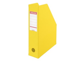 Document stand Esselte, A4, 70mm, PVC, yellow