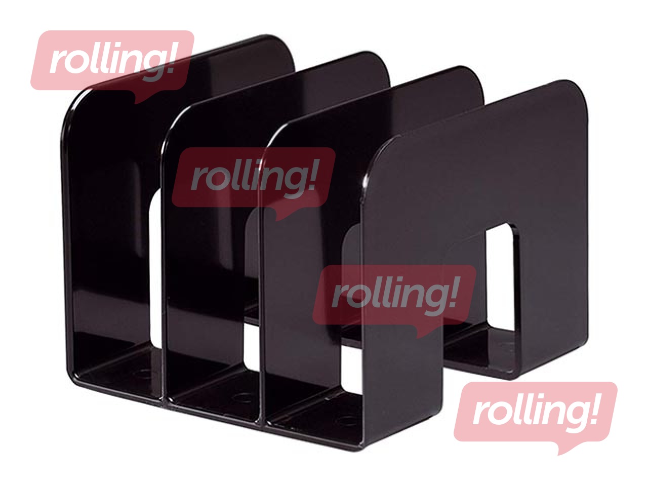 Dokumentu sadalītājs Durable, A4, plastmasas, melns