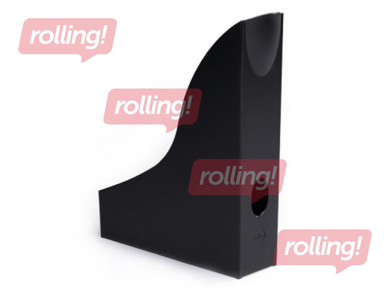 Magazine Rack Basic Durable, black