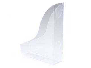 Magazine Rack Basic Durable, transparent