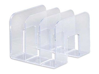 Разделитель документов Durable, A4, пластмассовый, прозрачный