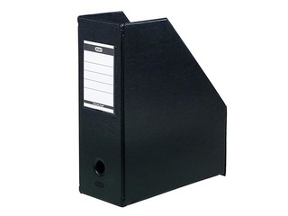 Dokumentu bokss Bantex - Elba Jumbo, A4, PVC, melns