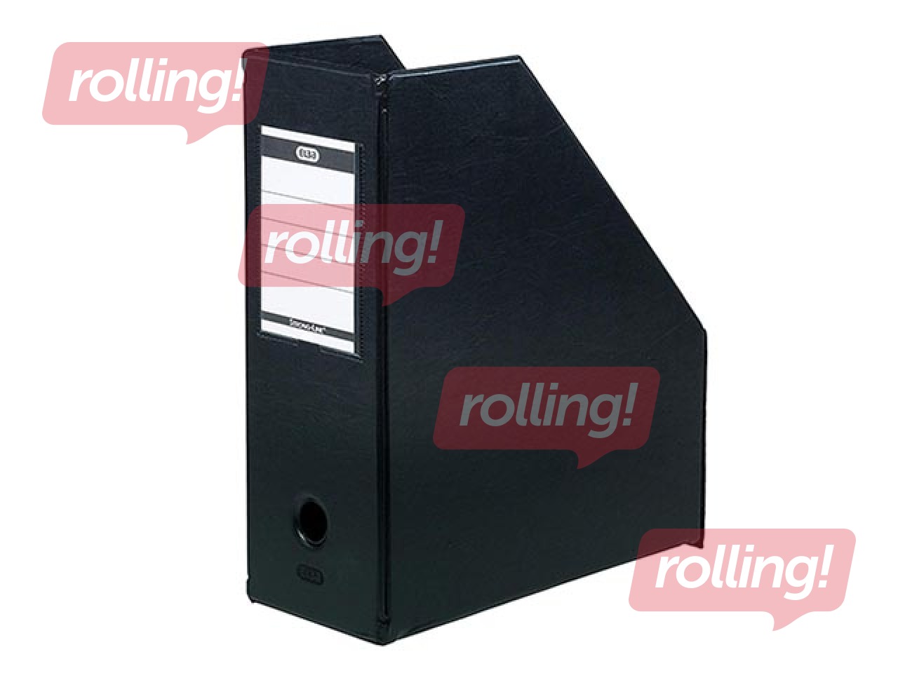 Magazine File Bantex - Elba Jumbo, A4, PVC, black