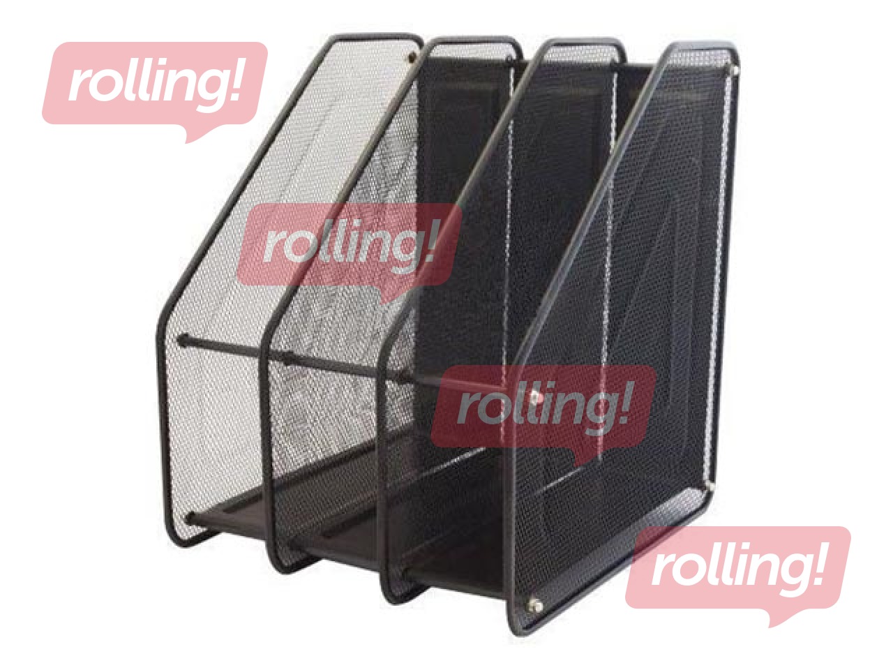 Magazine file Forofis A4, triple, metal, black