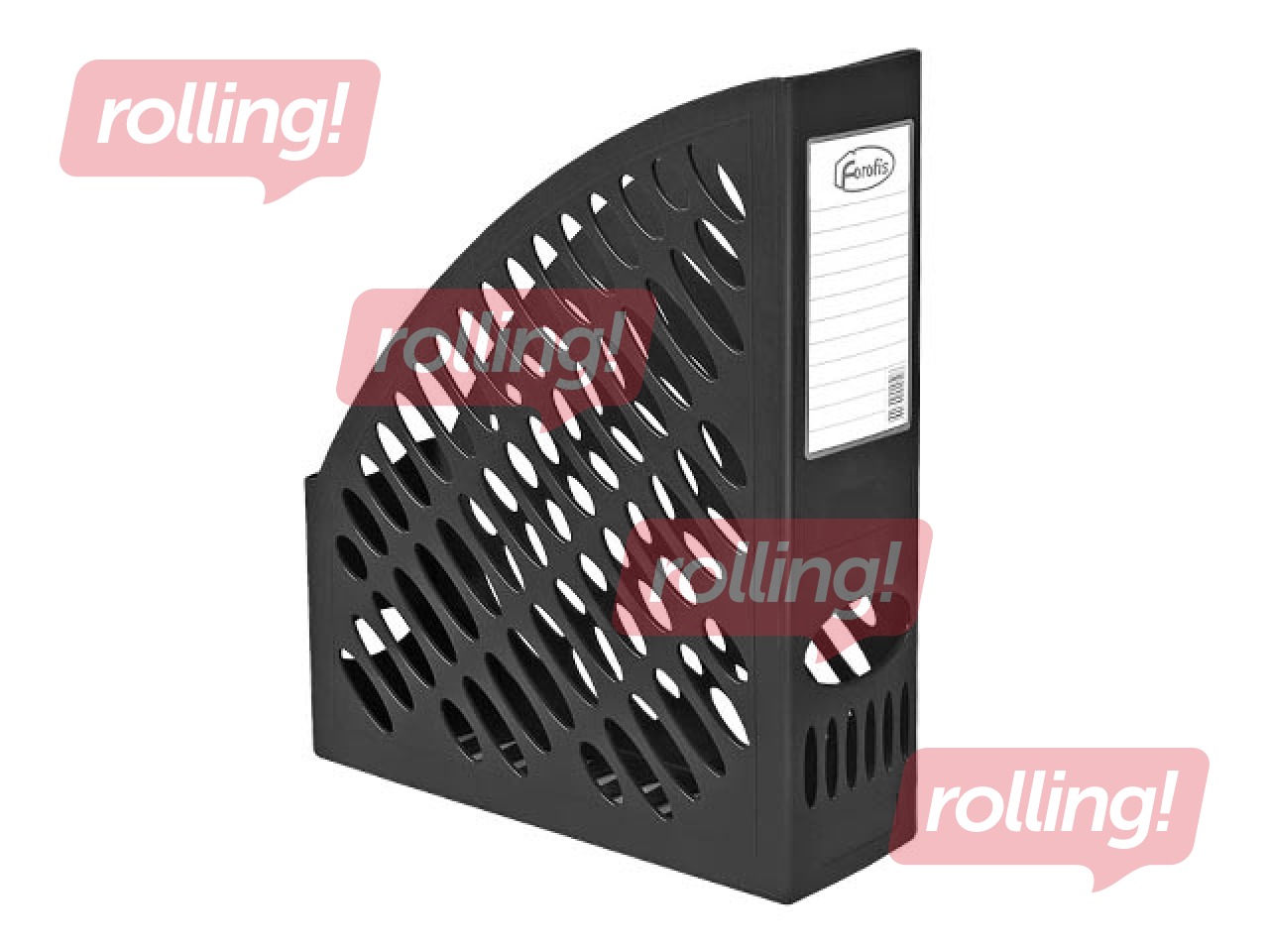 Dokumentide alus Forofis, A4, plastikust, must