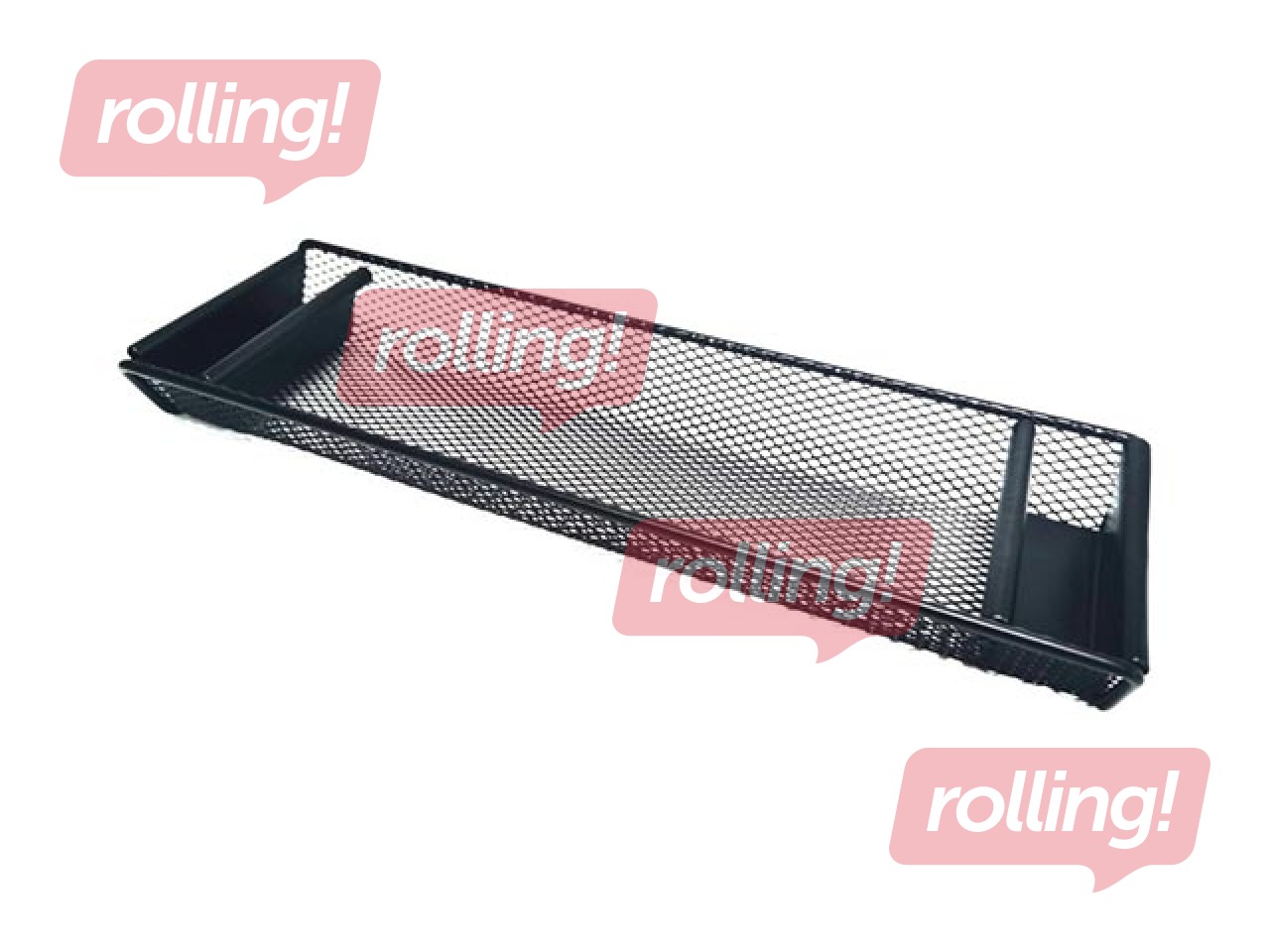 Mesh wire pen and clips tray Concorde, black