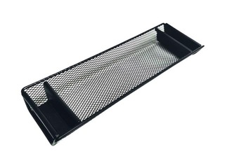 Mesh wire pen and clips tray Concorde, black