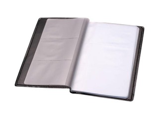 Business card folder Centrum for 120 cards, black