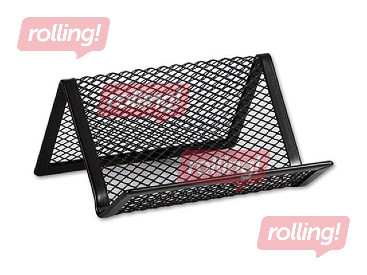 Business Card holder Concorde, metal, black