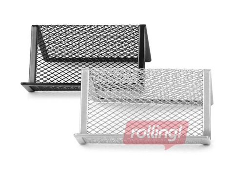 Name card folder  Forpus,  metal, silver