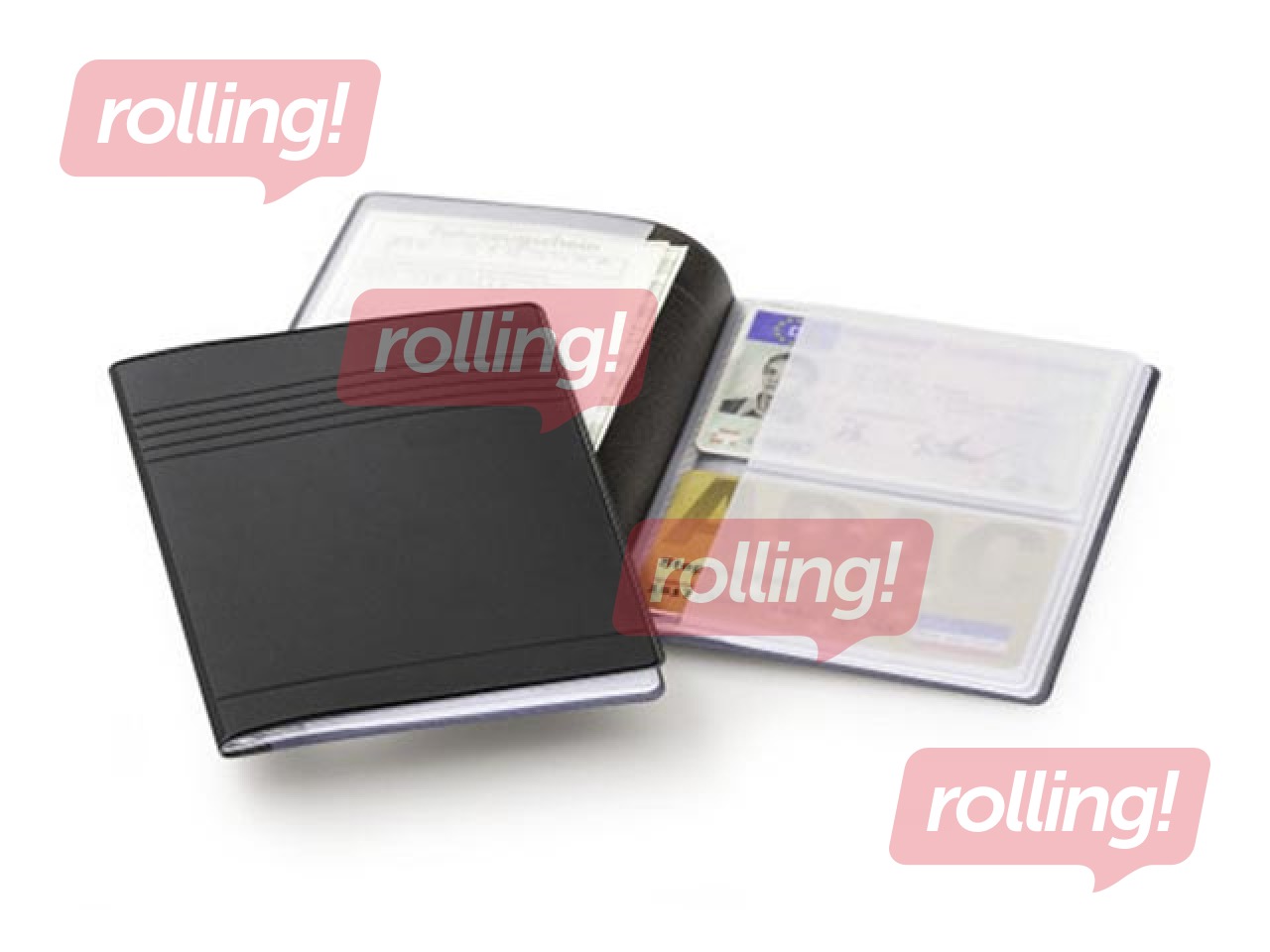 Visiitkaardihoidja, tumehall