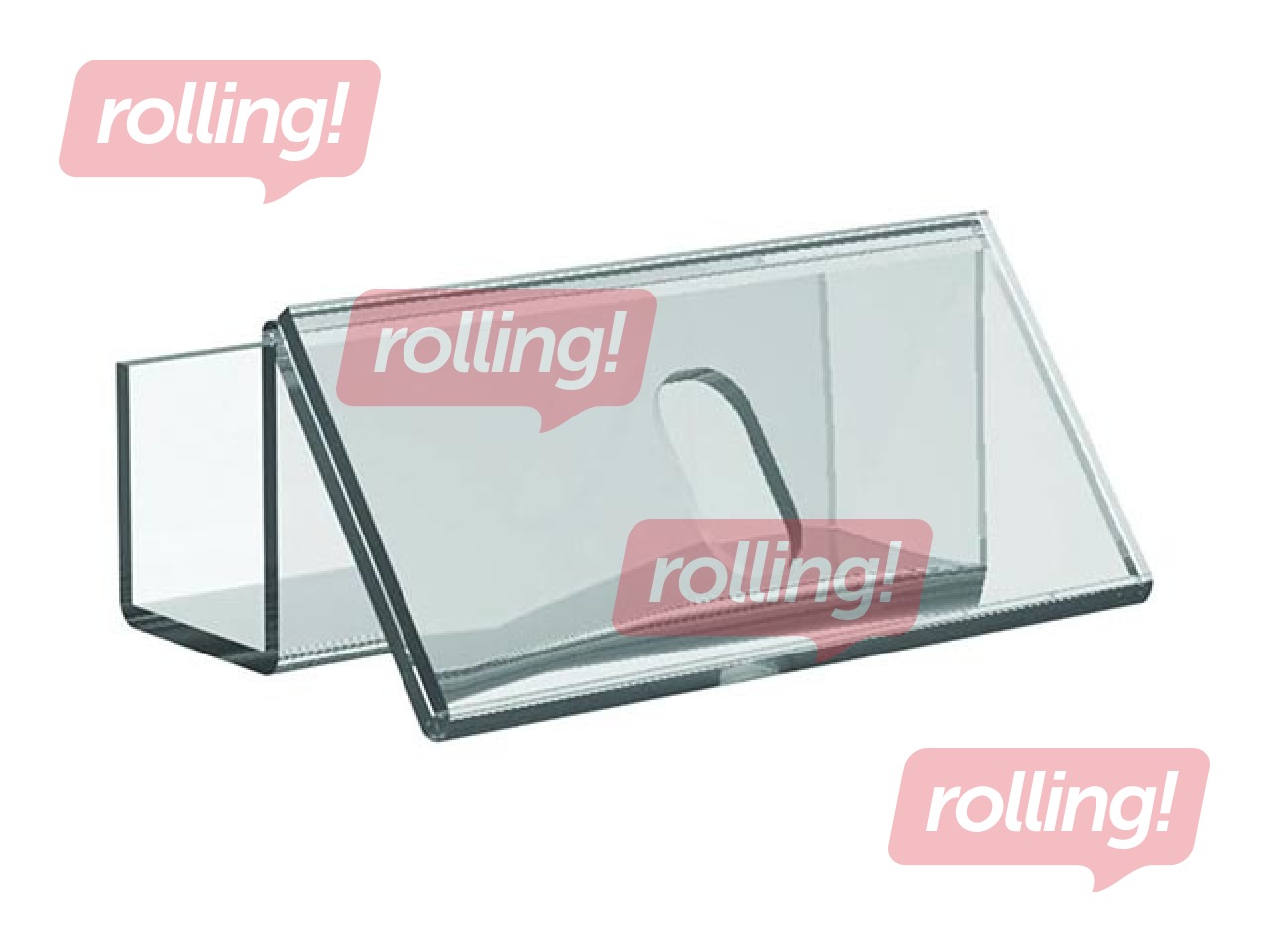 Business Card Holder Europel, transparent