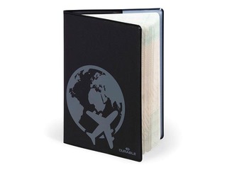 Passport cover RFID SECURE, black, 189x129mm