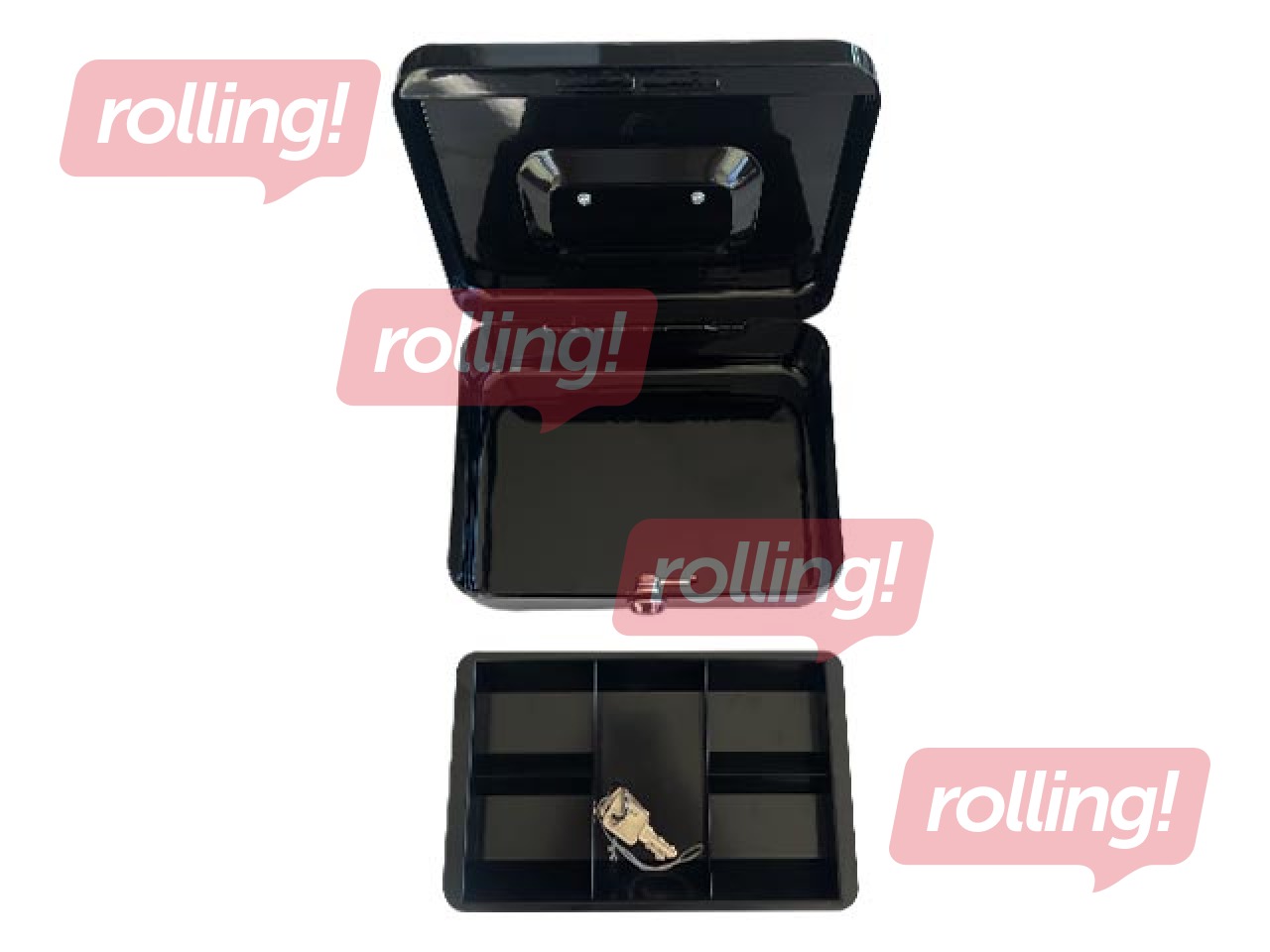 Rahakassa 8878S Eagle, metall, must