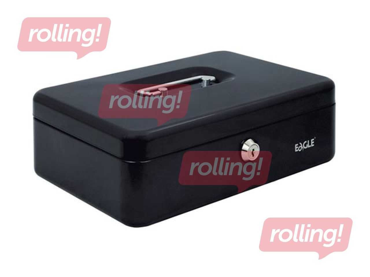 Cash Box 8878M Eagle, metal, black