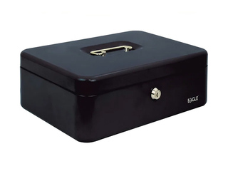 Сейф для денег Eagle 8878L, металлический, чёрный
