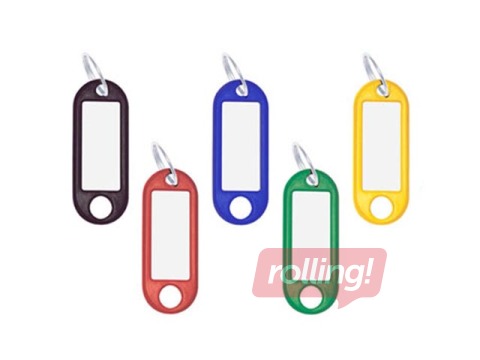 Plastic Key-ring Argo, yellow