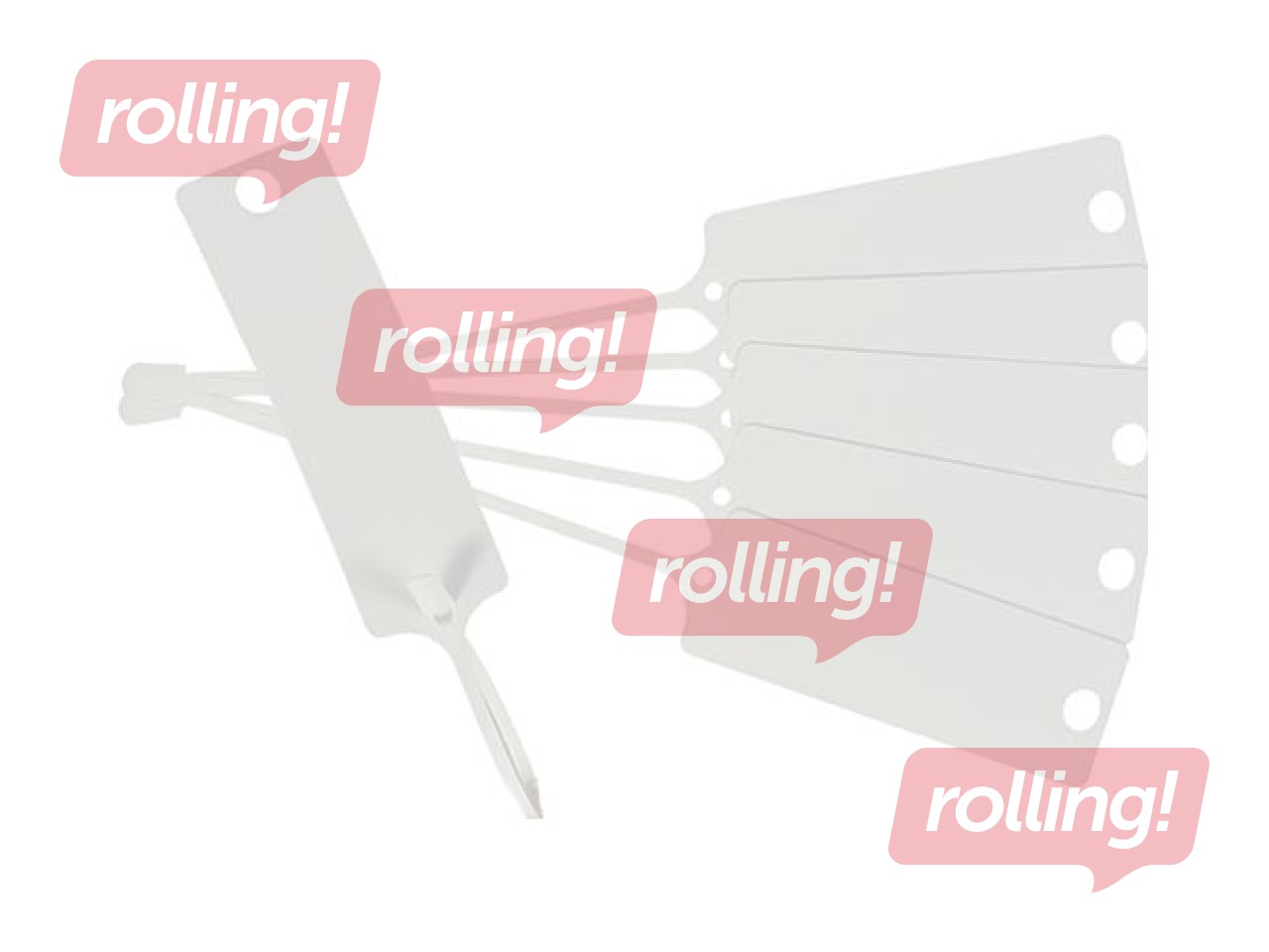 Võtmelipik Fix-Mini, 190x25mm, PP, 100 tk.