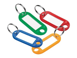 Plastic Key-ring Forofis, assorted, 12 pcs.