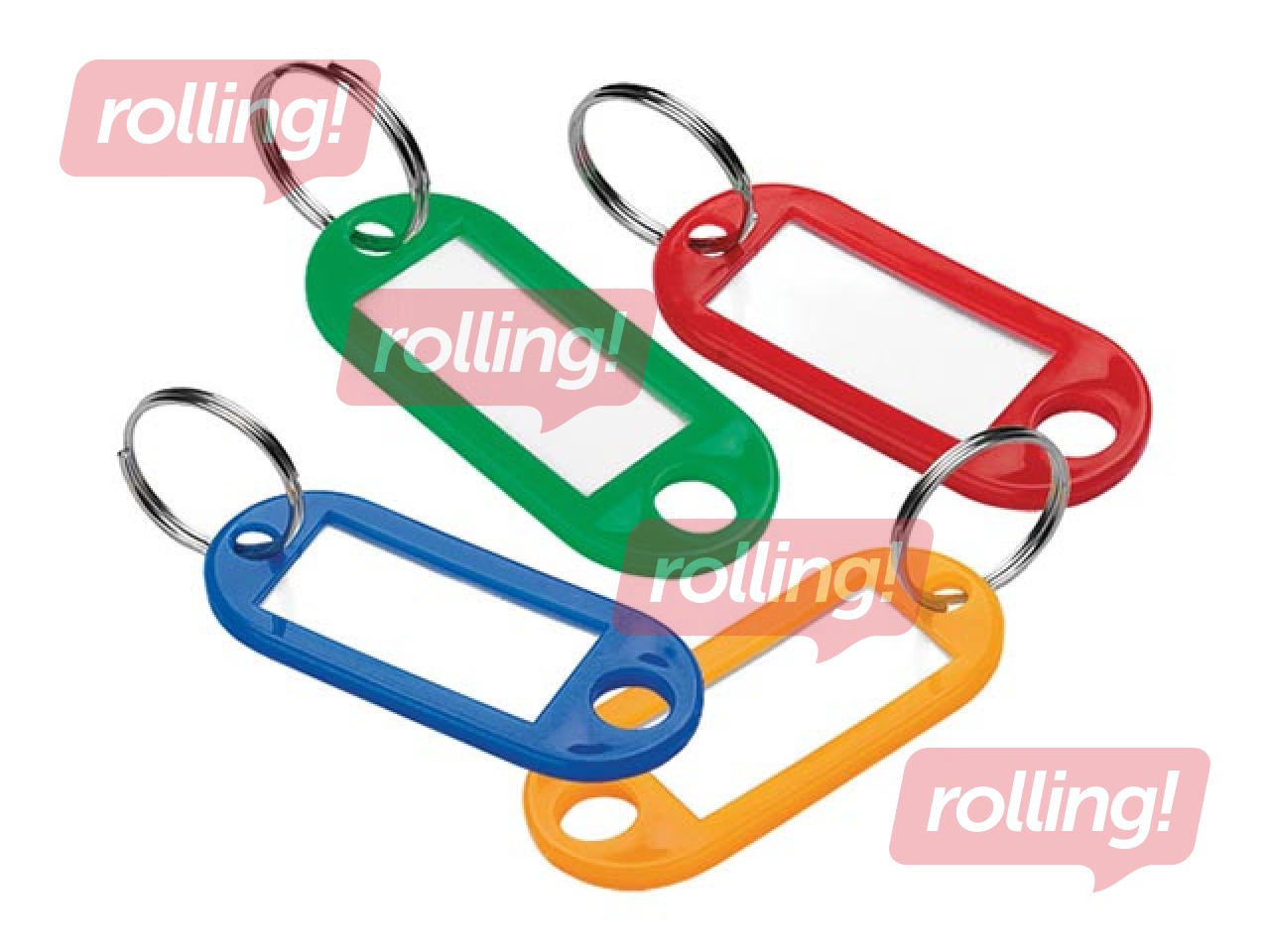 Plastikust võtmehoidjad Forofis, assortii, 12 tk.