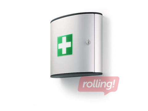 First Aid Box, Durable, Aluminium, Empty, M