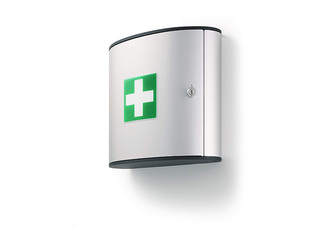 First Aid Box, Durable, Aluminium, Empty, M