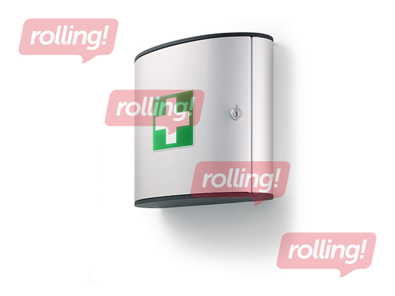 First Aid Box, Durable, Aluminium, Empty, M